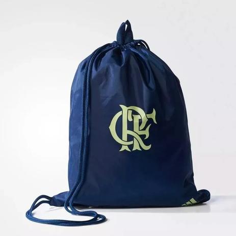 Sacola Mochila Gym Bag Azul Flamengo adidas 2017 Menor preço em Sacola Mochila Gym Bag Azul Flamengo adidas 2017