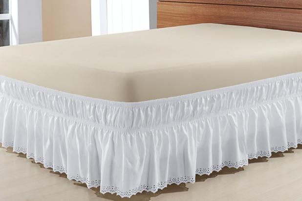 Saia Box Casal Queen Perolla Bordado Ultrassônico - Branco - Finos Enxovais é ruim? Saia Box Casal Queen Perolla Bordado Ultrassônico - Branco - Finos Enxovais é boa?
