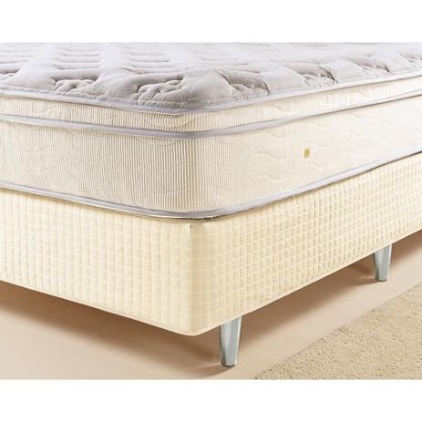 Saia Box para Cama de Casal Queen Probox Matelado Tecido Poliéster - Palha - Lavive Menor preço em Saia Box para Cama de Casal Queen Probox Matelado Tecido Poliéster - Palha - Lavive