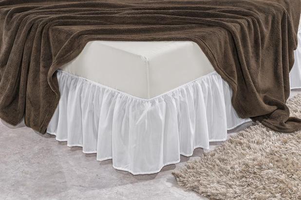 Saia Box Solteiro Size 01 Peça - Branco - Familie enxovais é ruim? Saia Box Solteiro Size 01 Peça - Branco - Familie enxovais é boa?