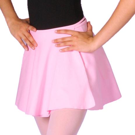 Saia De Ballet Infantil Transpassada em Helanca - Rosa Bebê - Marabá Menor preço em Saia De Ballet Infantil Transpassada em Helanca - Rosa Bebê - Marabá
