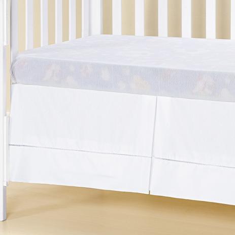 Saia de Berço Americano Com Pregas Branco-1 Peça - 100% Algodão - Balu Baby Menor preço em Saia de Berço Americano Com Pregas Branco-1 Peça - 100% Algodão - Balu Baby