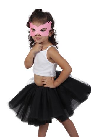 saia de tutu preta