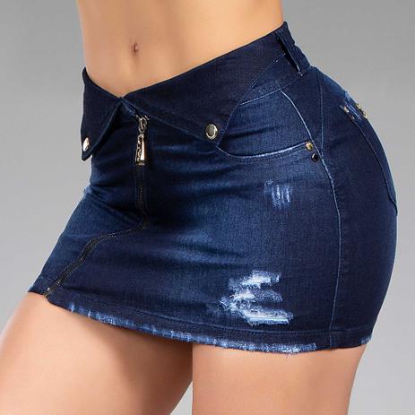 saias jeans pit bull