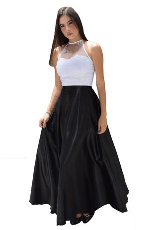 saia longa para casamento