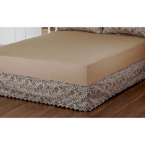 Saia P/ Cama Box Elasticada Queen Estampada - Onça - Vivart enxovais é ruim? Saia P/ Cama Box Elasticada Queen Estampada - Onça - Vivart enxovais é boa?