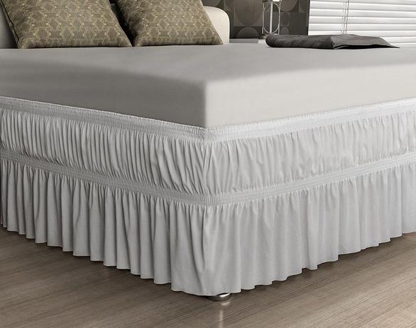 Saia P/ Cama Box - Malha - King Size - Branco - Adomes é ruim? Saia P/ Cama Box - Malha - King Size - Branco - Adomes é boa?