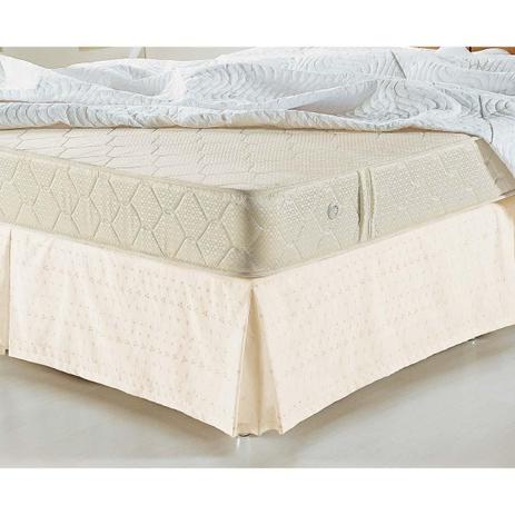 Saia para Cama Box KING Layse Palha - Juma Menor preço em Saia para Cama Box KING Layse Palha - Juma