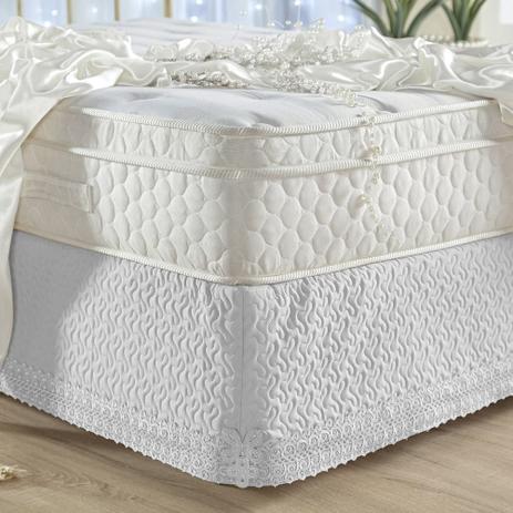 Saia Para Cama Box King Royalle 1 Peça - Branca - A decorativa é boa?