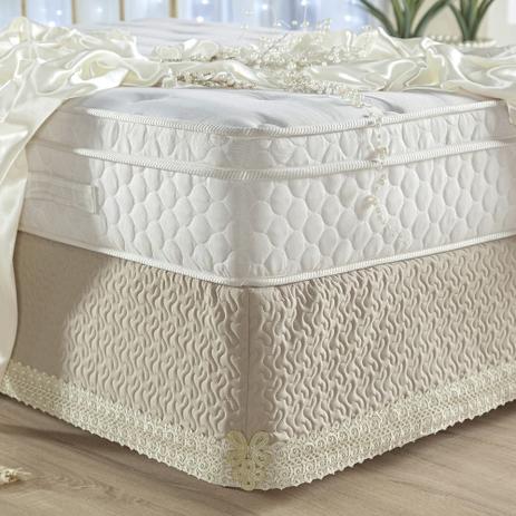 Saia Para Cama Box King Royalle 1 Peça - Palha - A decorativa é boa?