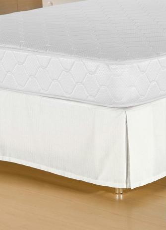 Saia Para Cama Box Piquet Casal Abdouni Menor preço em Saia Para Cama Box Piquet Casal Abdouni
