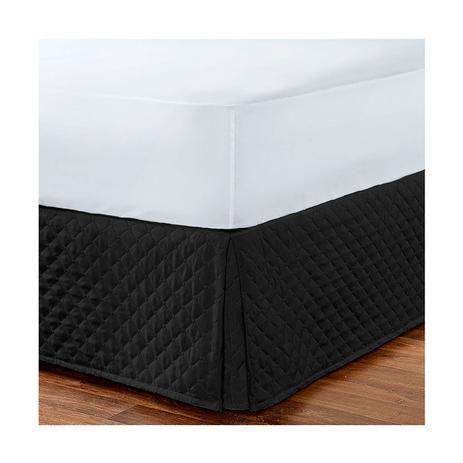Saia Para Cama Box Queen Size Matelada Preto - Vivart é boa?