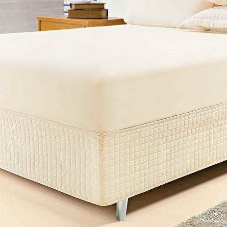 Saia para Cama Probox Colchão King Pastilha Palha Lavive Menor preço em Saia para Cama Probox Colchão King Pastilha Palha Lavive