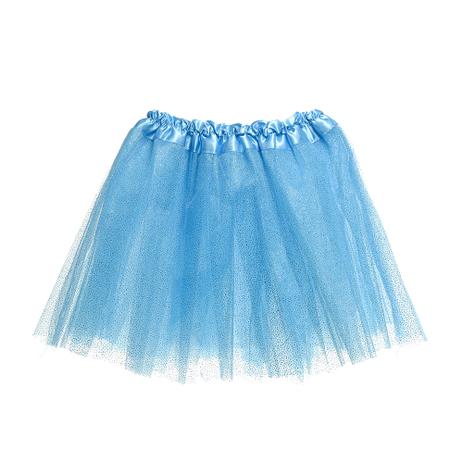 Saia Tutu Adulto Infantil Carnaval Azul Glitter Unicórnio - Cromus Menor preço em Saia Tutu Adulto Infantil Carnaval Azul Glitter Unicórnio - Cromus