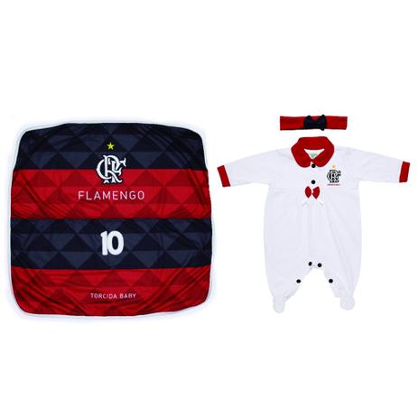 Saída de Maternidade Flamengo Feminino - Torcida baby Menor preço em Saída de Maternidade Flamengo Feminino - Torcida baby
