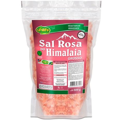 Sal Rosa do Himalaia Grosso Sachê 500g Unilife é boa?
