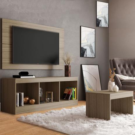 Sala De Estar Completa Para Tv Até 49 Polegadas Silvana Carvalho - Vbf Móveis Menor preço em Sala De Estar Completa Para Tv Até 49 Polegadas Silvana Carvalho - Vbf Móveis