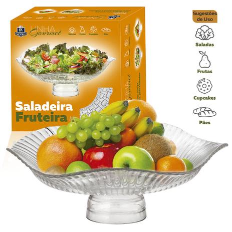 Saladeira Fruteira 33cm com Pé Verona Ruvolo Menor preço em Saladeira Fruteira 33cm com Pé Verona Ruvolo