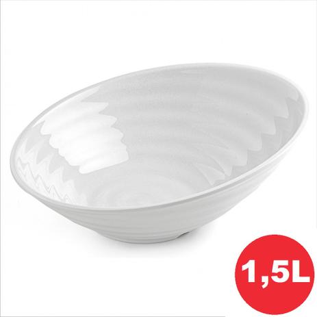 Saladeira Melamina Ocean Branco Haus 31x27x12,5cm 1,5L Ds5916 é boa?