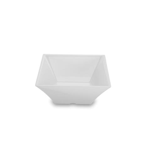 Saladeira Square 1,4 L em Melamina Branca - Brinox Menor preço em Saladeira Square 1,4 L em Melamina Branca - Brinox