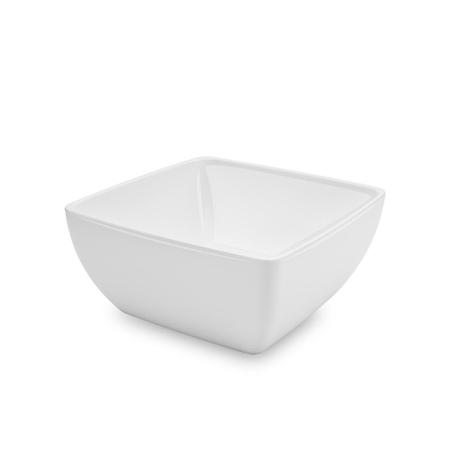 Saladeira Square 3,8 L em Melamina Branca - Brinox Menor preço em Saladeira Square 3,8 L em Melamina Branca - Brinox