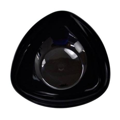 Saladeira Triangular Preta Essential 2.5 L - Coza - Goldenhome Menor preço em Saladeira Triangular Preta Essential 2.5 L - Coza - Goldenhome