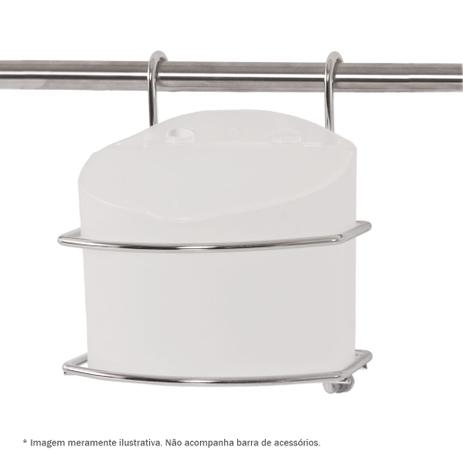 Saleiro Plástico com Suporte Aramado Inox para Barra de Acessórios Jomer Menor preço em Saleiro Plástico com Suporte Aramado Inox para Barra de Acessórios Jomer