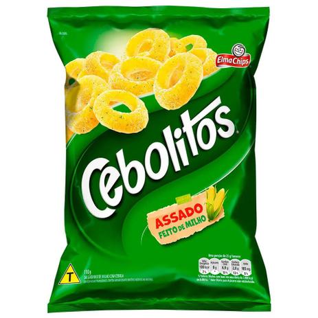 Salgadinho Cebolitos 110g - Elma Chips é boa?