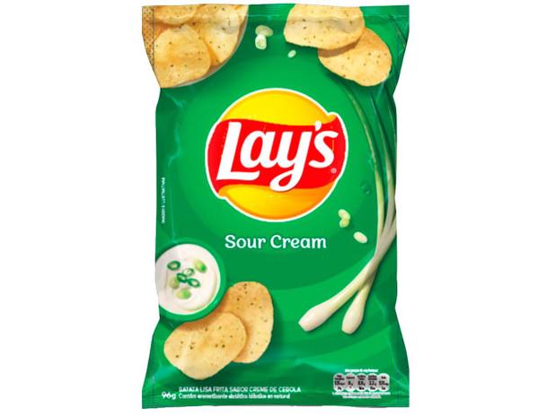 Salgadinho Sour Cream Creme de Cebola 96g - Lays é boa?