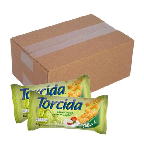 Salgadinho Torcida Cebola 80g c/20 - Lucky é boa?