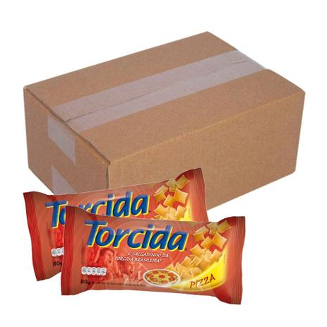 Salgadinho Torcida Pizza 80g c/20 - Lucky é boa?
