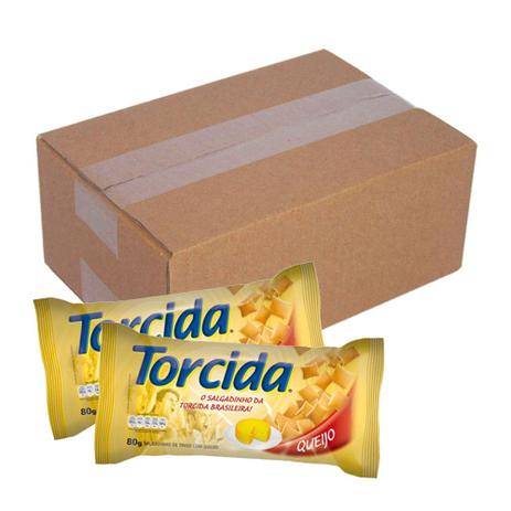 Salgadinho Torcida Queijo 80g c/20 - Lucky é boa?