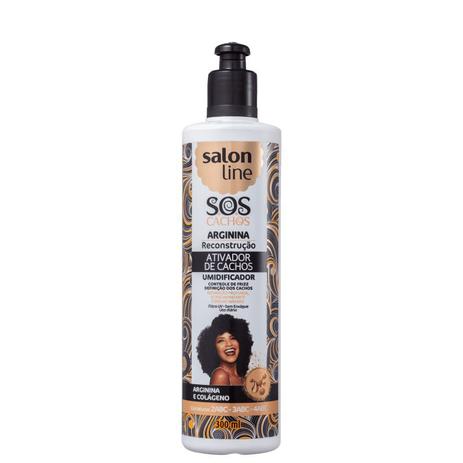 Salon Line Ativador De Cachos S O S Cachos Arginina 300ml Ativador De Cachos Magazine Luiza