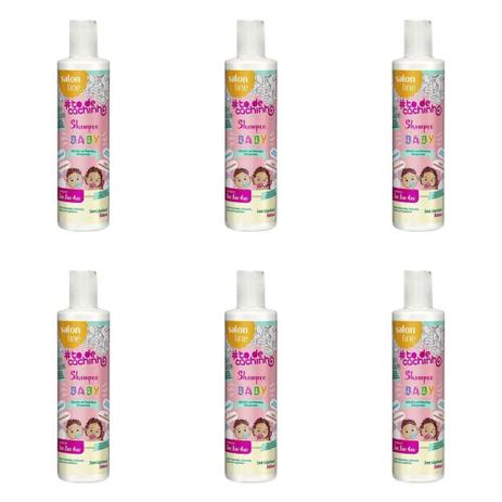 Salon Line Baby Shampoo Infantil Todos Cabelos 300ml (Kit C/06) Menor preço em Salon Line Baby Shampoo Infantil Todos Cabelos 300ml (Kit C/06)