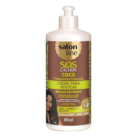 Salon Line Coco Creme P/ Pentear 500ml Menor preço em Salon Line Coco Creme P/ Pentear 500ml