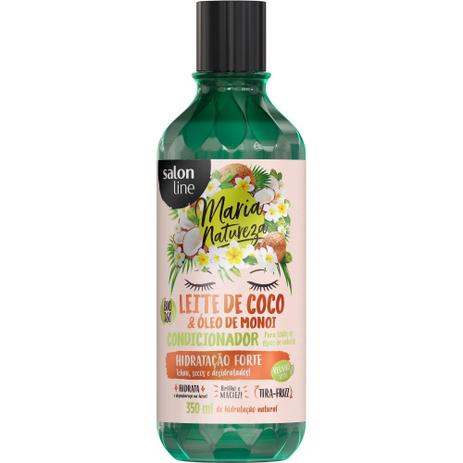 Salon line maria natureza leite de coco condicionador 350ml Menor preço em Salon line maria natureza leite de coco condicionador 350ml