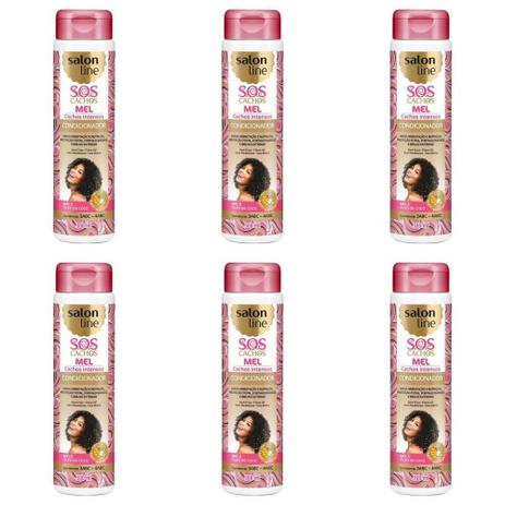 Salon Line Mel Condicionador 300ml (Kit C/06) Menor preço em Salon Line Mel Condicionador 300ml (Kit C/06)