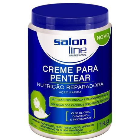 Salon Line Nutrição Reparadora Creme P/ Pentear 1kg Menor preço em Salon Line Nutrição Reparadora Creme P/ Pentear 1kg