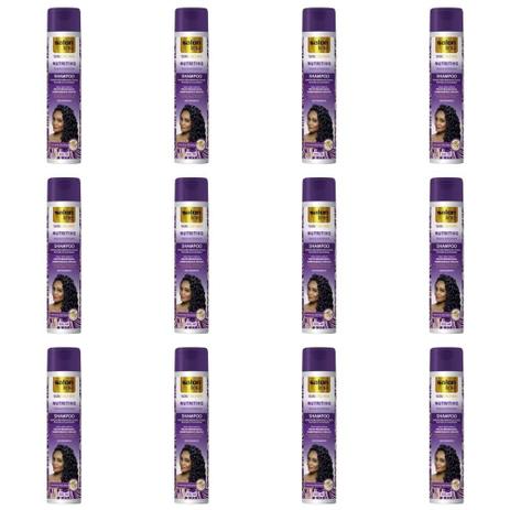 Salon Line Nutritivo Shampoo 300ml (Kit C/12) Menor preço em Salon Line Nutritivo Shampoo 300ml (Kit C/12)