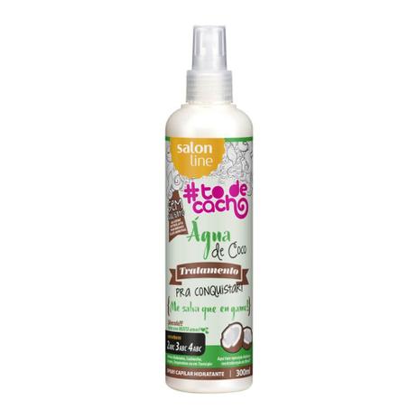 Salon Line Tôdecacho Água De Coco Spray 300ml Menor preço em Salon Line Tôdecacho Água De Coco Spray 300ml