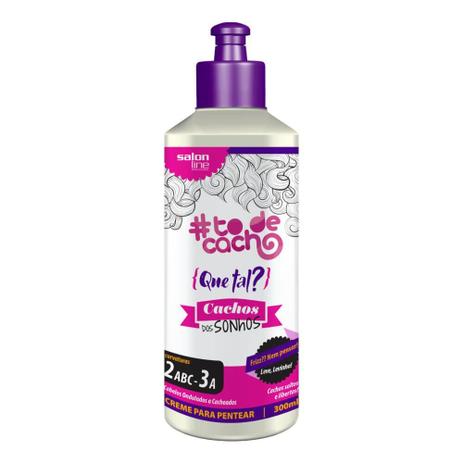 Menor preço em Salon Line Tôdecacho Cacho Sonhos Creme P/ Pentear 300ml