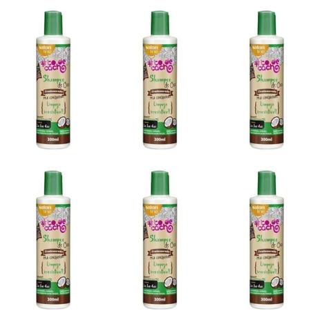 Salon Line Tôdecacho Coco Shampoo 300ml (Kit C/06) Menor preço em Salon Line Tôdecacho Coco Shampoo 300ml (Kit C/06)