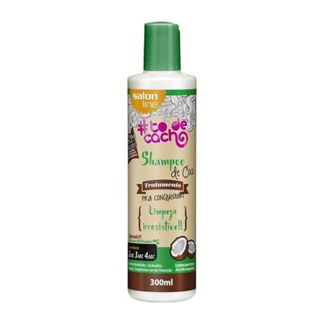 Salon Line Tôdecacho Coco Shampoo 300ml Menor preço em Salon Line Tôdecacho Coco Shampoo 300ml
