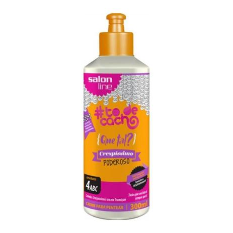 Salon Line Tôdecacho Crespíssimo Creme P/ Pentear 300ml Menor preço em Salon Line Tôdecacho Crespíssimo Creme P/ Pentear 300ml