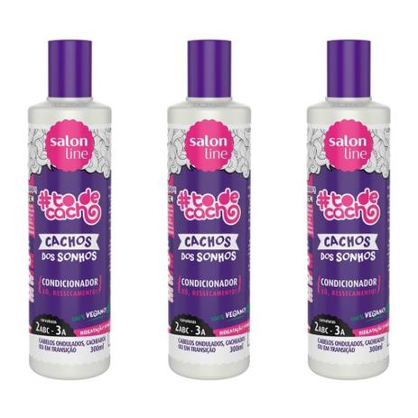 Salon Line Tôdecacho Dos Sonhos Condicionador 300ml (Kit C/03) Menor preço em Salon Line Tôdecacho Dos Sonhos Condicionador 300ml (Kit C/03)