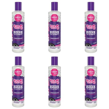 Salon Line Tôdecacho Dos Sonhos Condicionador 300ml (Kit C/06) Menor preço em Salon Line Tôdecacho Dos Sonhos Condicionador 300ml (Kit C/06)
