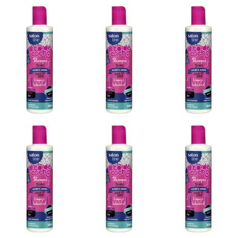 Salon Line Todecacho Shampoo Ondulados Só Tipo 2 300ml (Kit C/06) Menor preço em Salon Line Todecacho Shampoo Ondulados Só Tipo 2 300ml (Kit C/06)