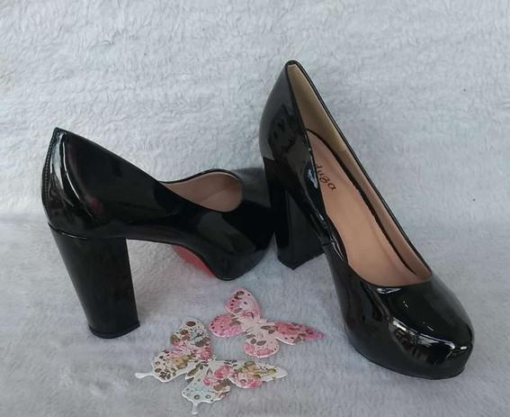 scarpin preto tamanho 41