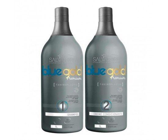 Salvatore Blue Gold Premium - Escova Progressiva Menor preço em Salvatore Blue Gold Premium - Escova Progressiva