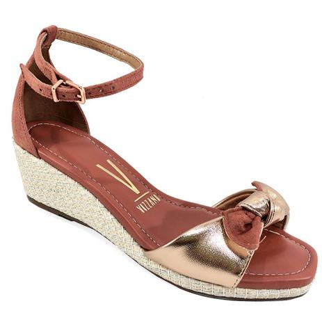 sandália baixa da vizzano